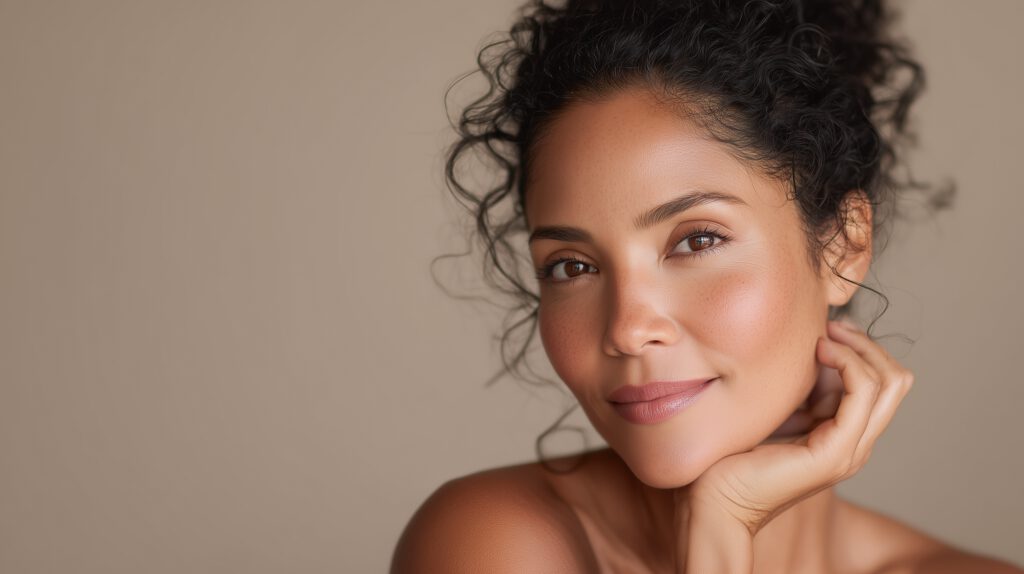 Cosmetic Botox patient