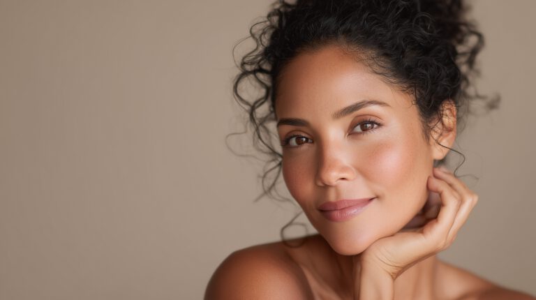 Cosmetic Botox patient