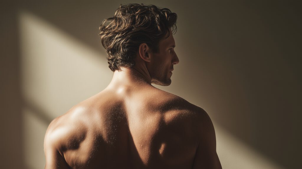 Laser Hair Removal male patient